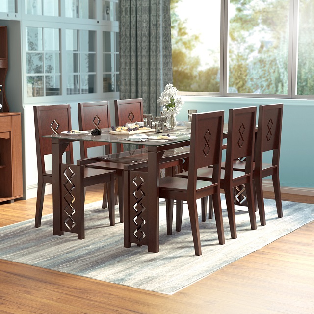 Rosemary Wooden Dining Table | TDH-326-3-1-20