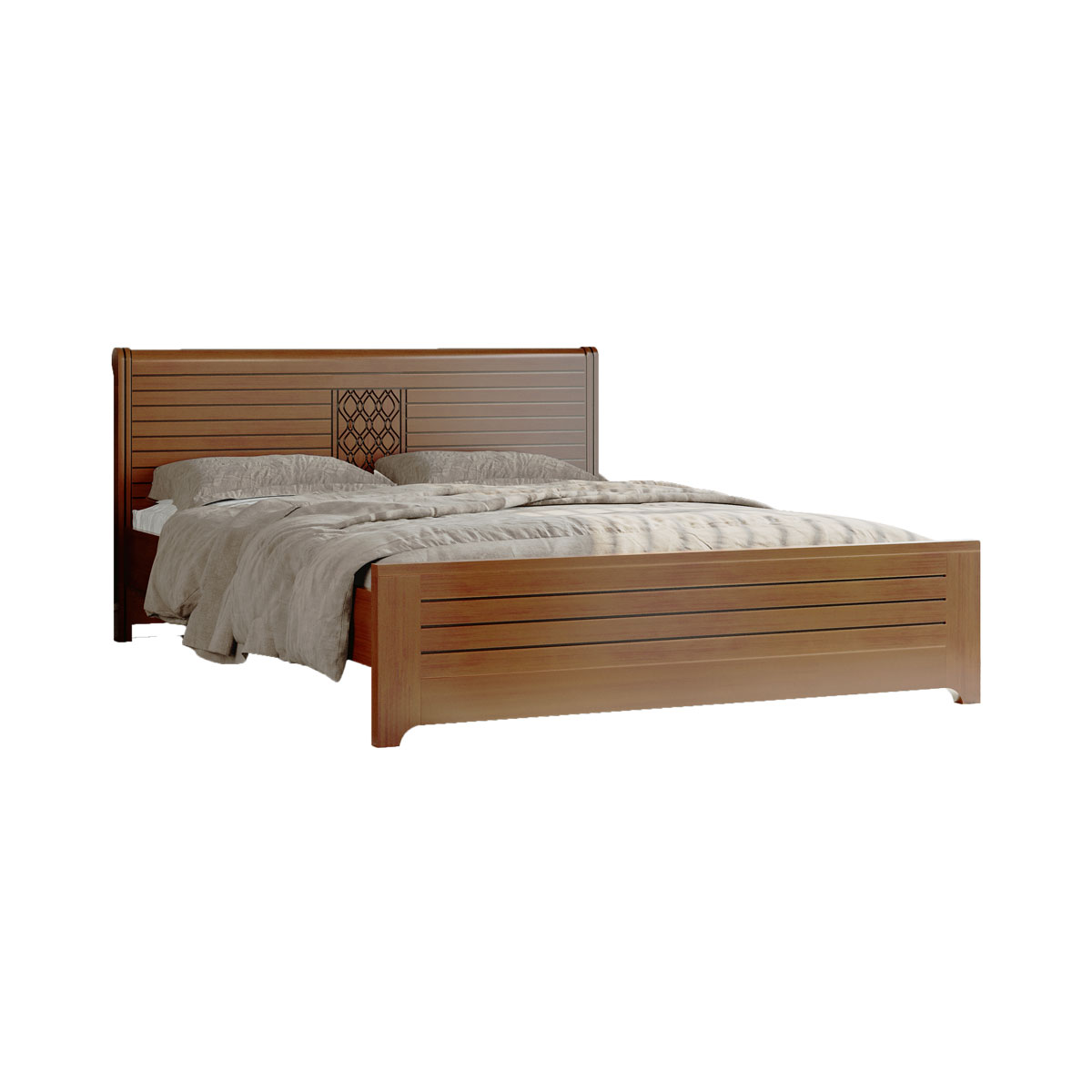 Wooden King Bed | BDH-359-3-1-20