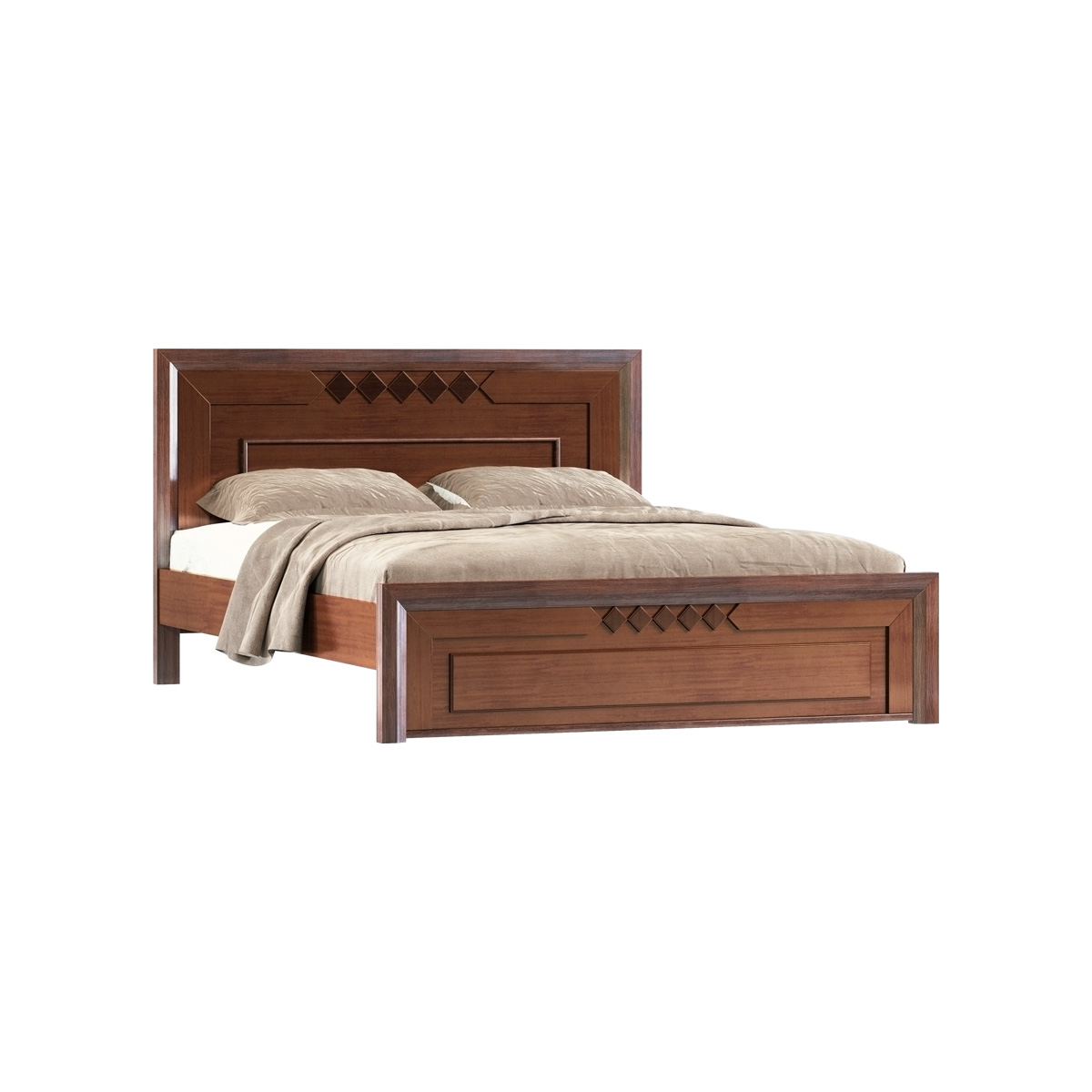 5 Star Wooden double bed I BDH-365-3-1-20