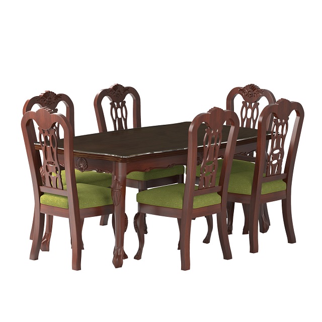 Shahi Wooden Dining Table |TDH-335-3-1-20