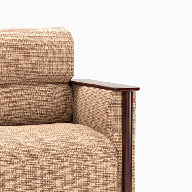 Wooden Sofa SDC-307-3-2-00