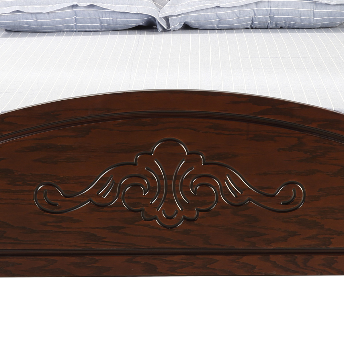 Noor Wooden Double Bed | BDH-316-3-1-20
