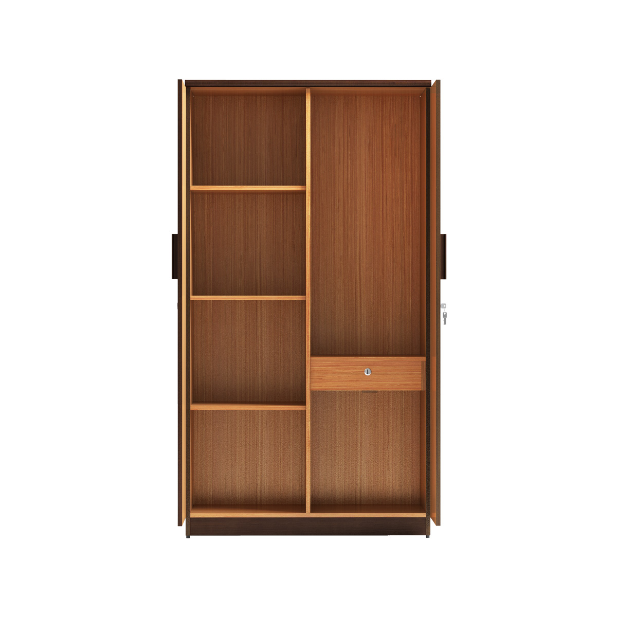 Wooden Two Door Almirah/Cupboard l CBH-363
