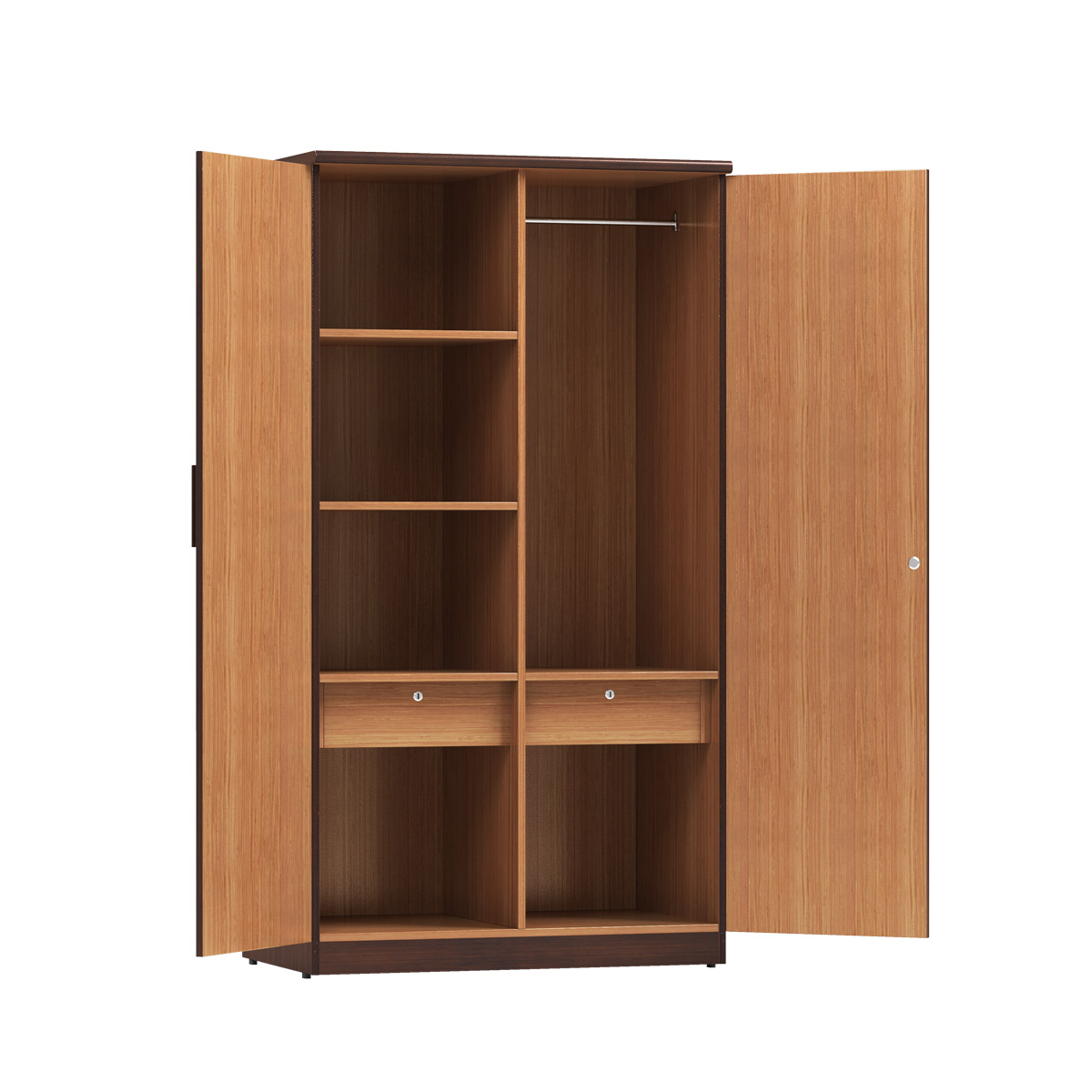 Wooden almirah/Cupboard | CBH-358