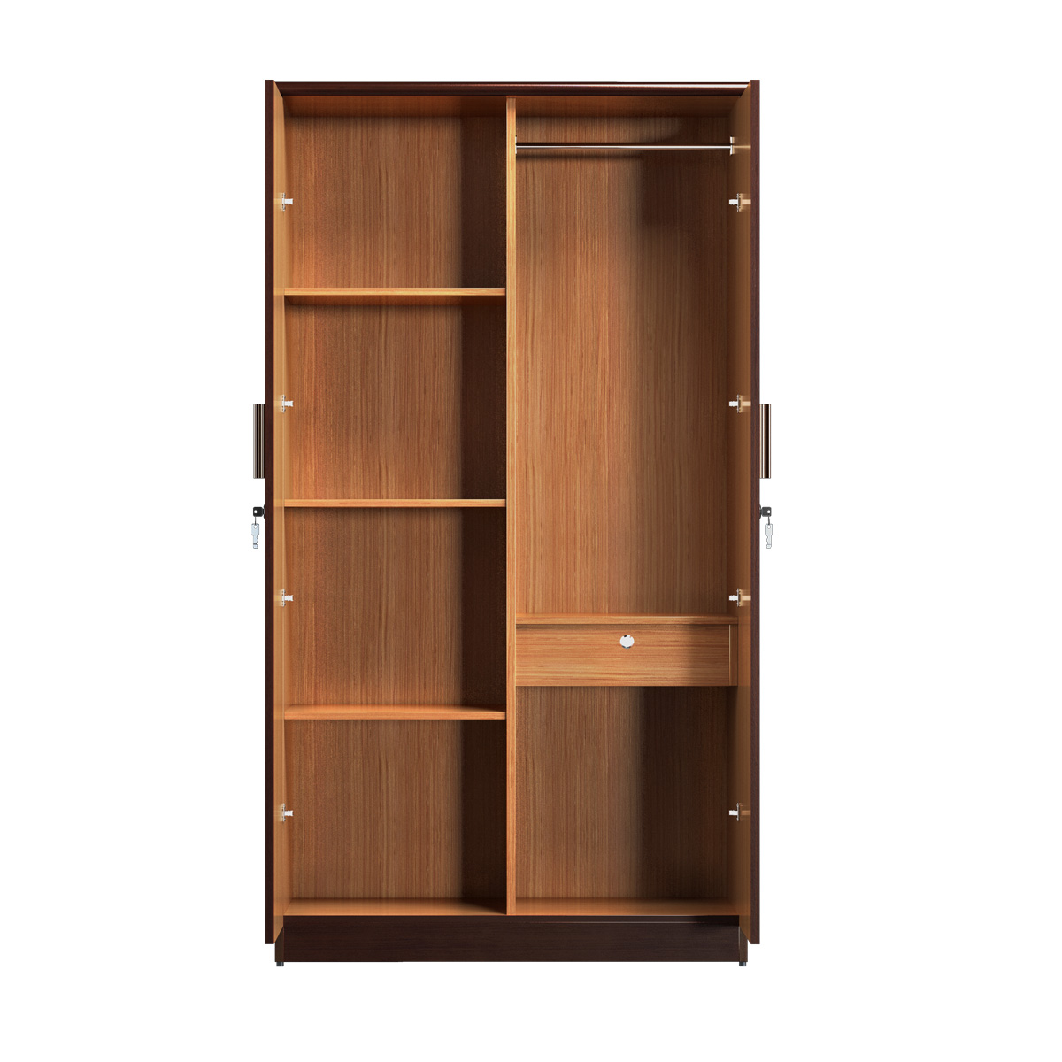 Wooden almirah/ Cupboard I CBH-362-3-1-20