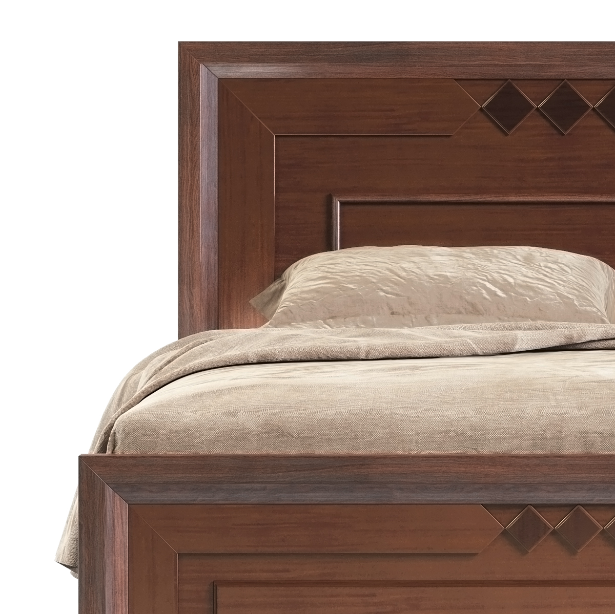 5 Star Wooden double bed I BDH-365-3-1-20